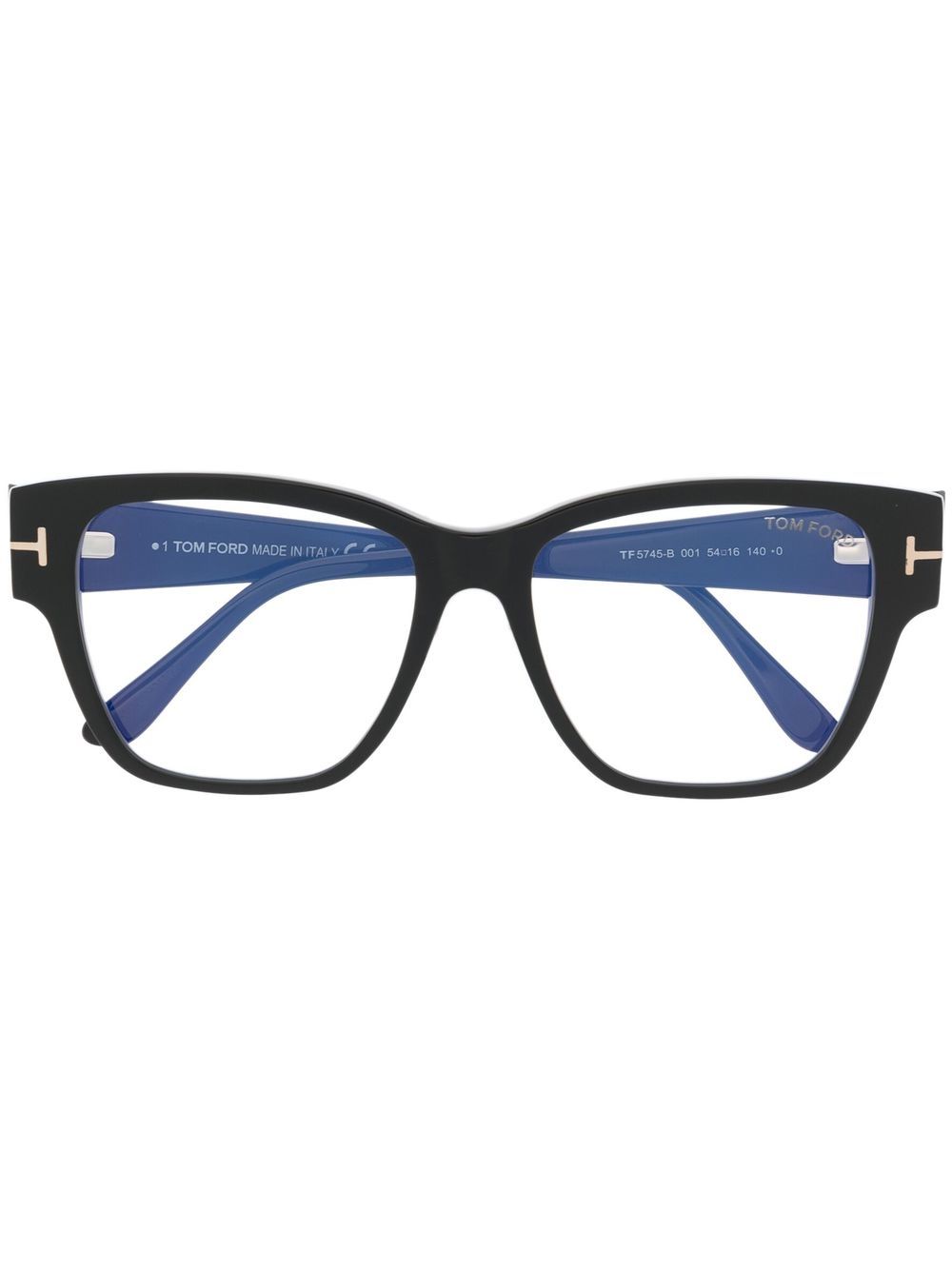 TOM FORD Eyewear 汤姆福特眼镜系列 Wayfarer 镜框眼镜 - 黑色