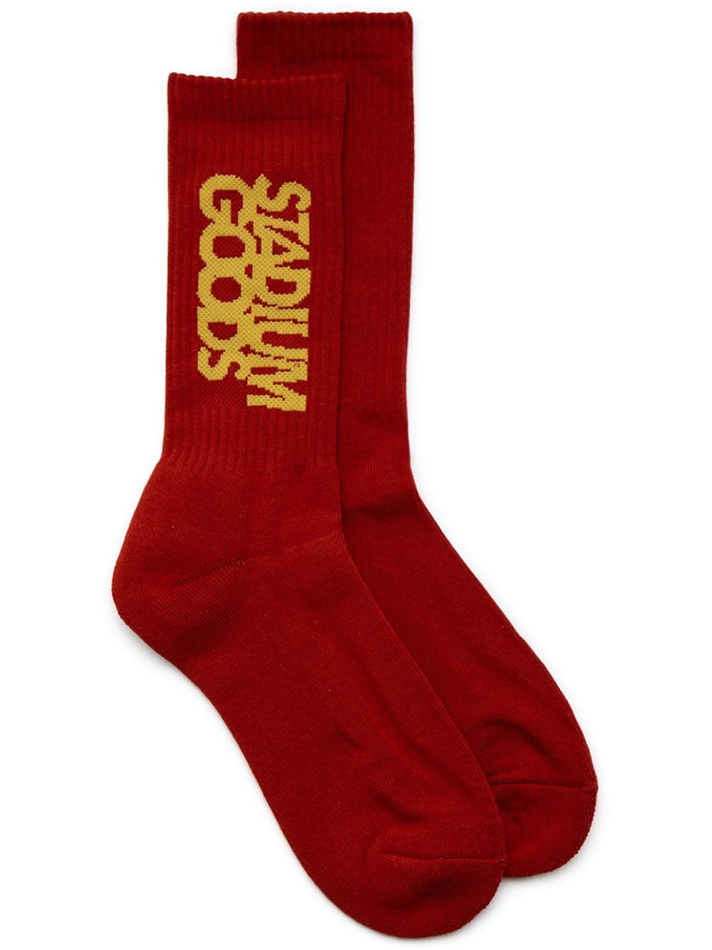 STADIUM GOODS® 中筒针织袜 - 红色