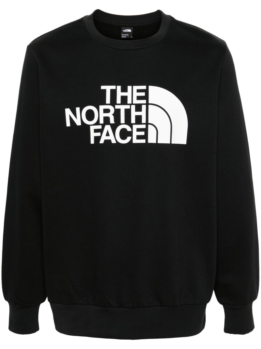 The North Face logo印花卫衣 - 黑色
