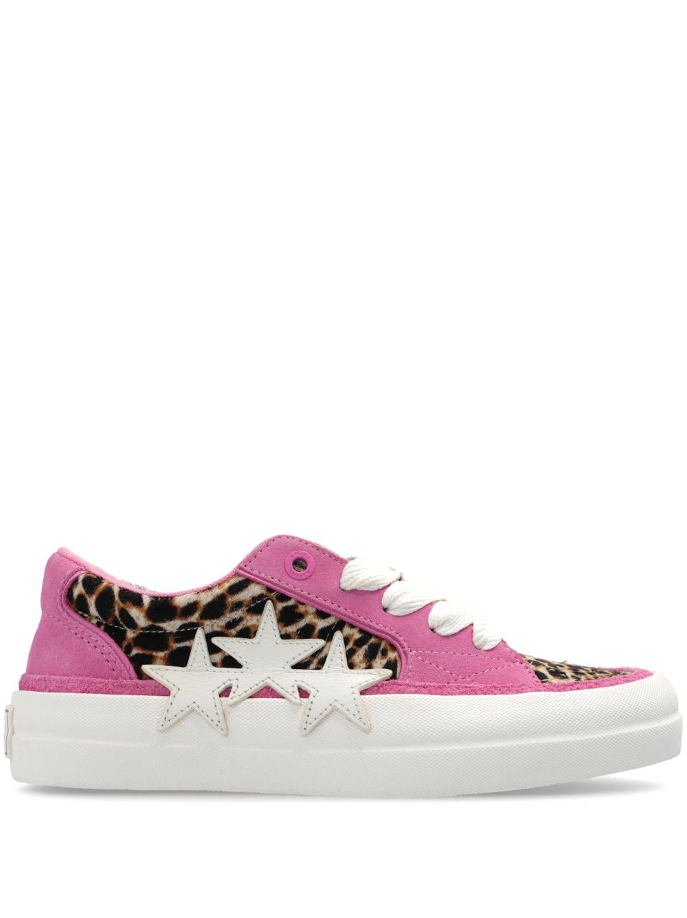 AMIRI Leopard Sunset skate 运动鞋 - 粉色