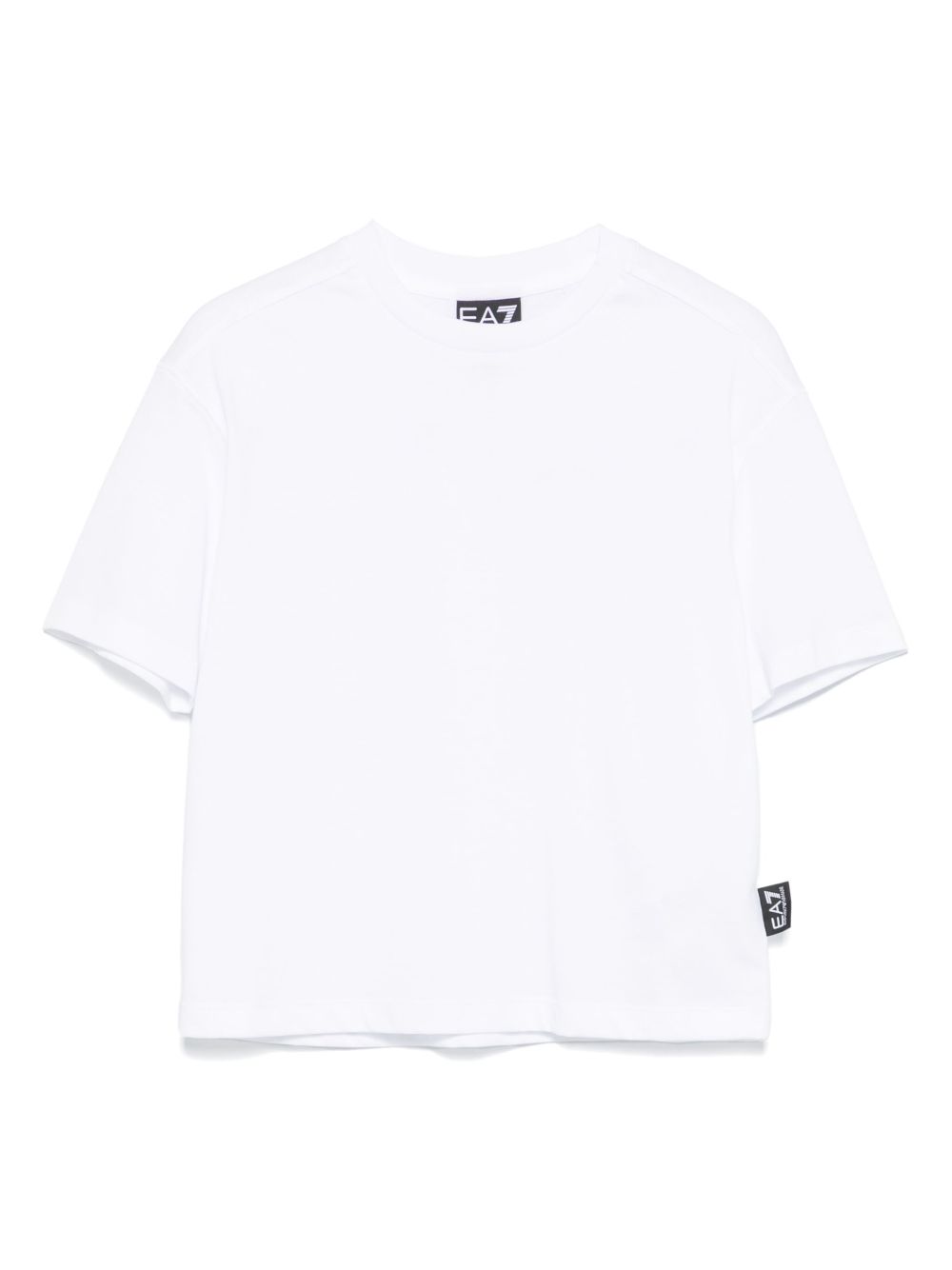 Emporio Armani Kids logo印花T恤 - 白色