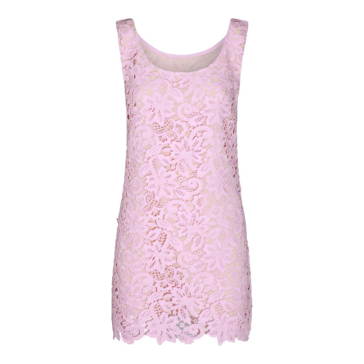self-portrait Floral Lace Mini Dress