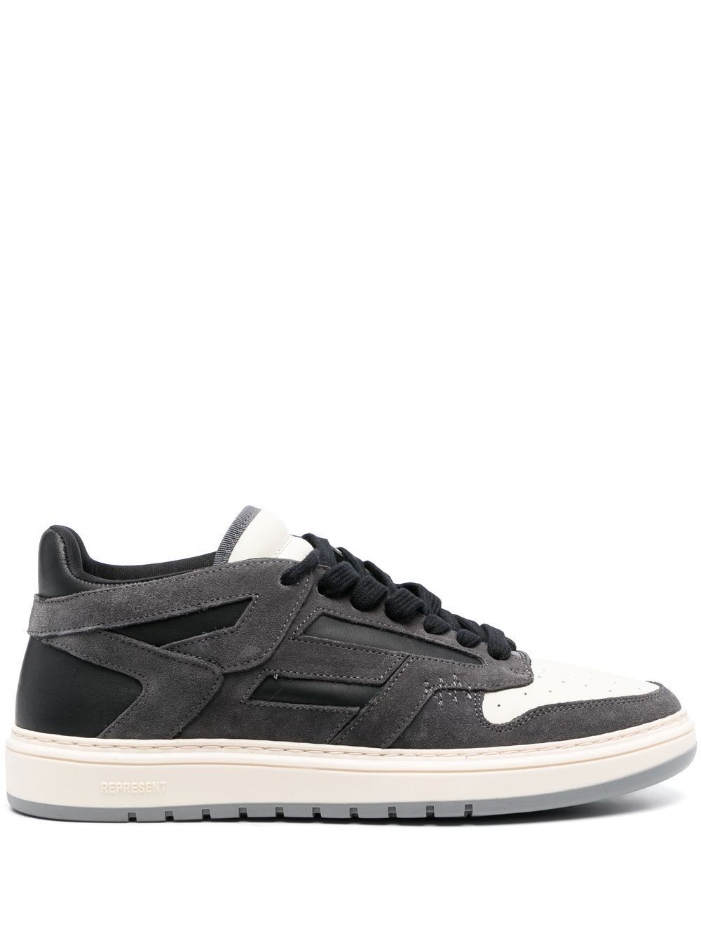 Represent Reptor Low 拼接运动鞋 - 灰色