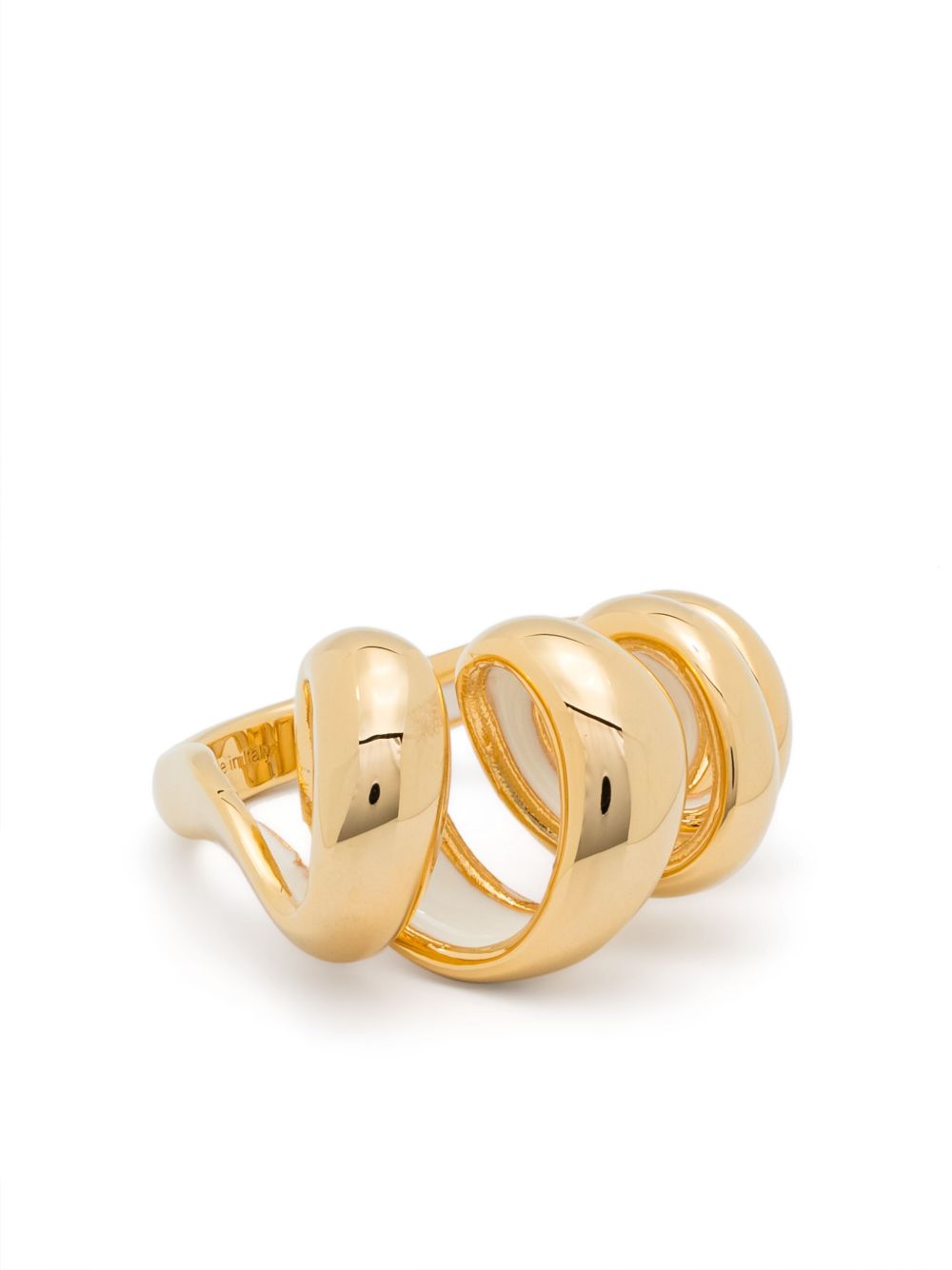 Lanvin Mélodie Ribbon 戒指 - 金色