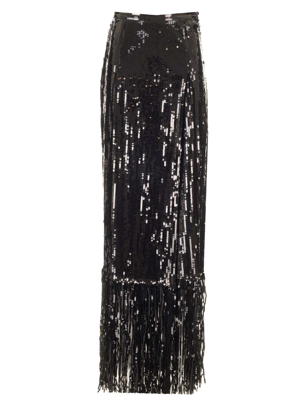 Taller Marmo El Pareo Disco Skirt Black