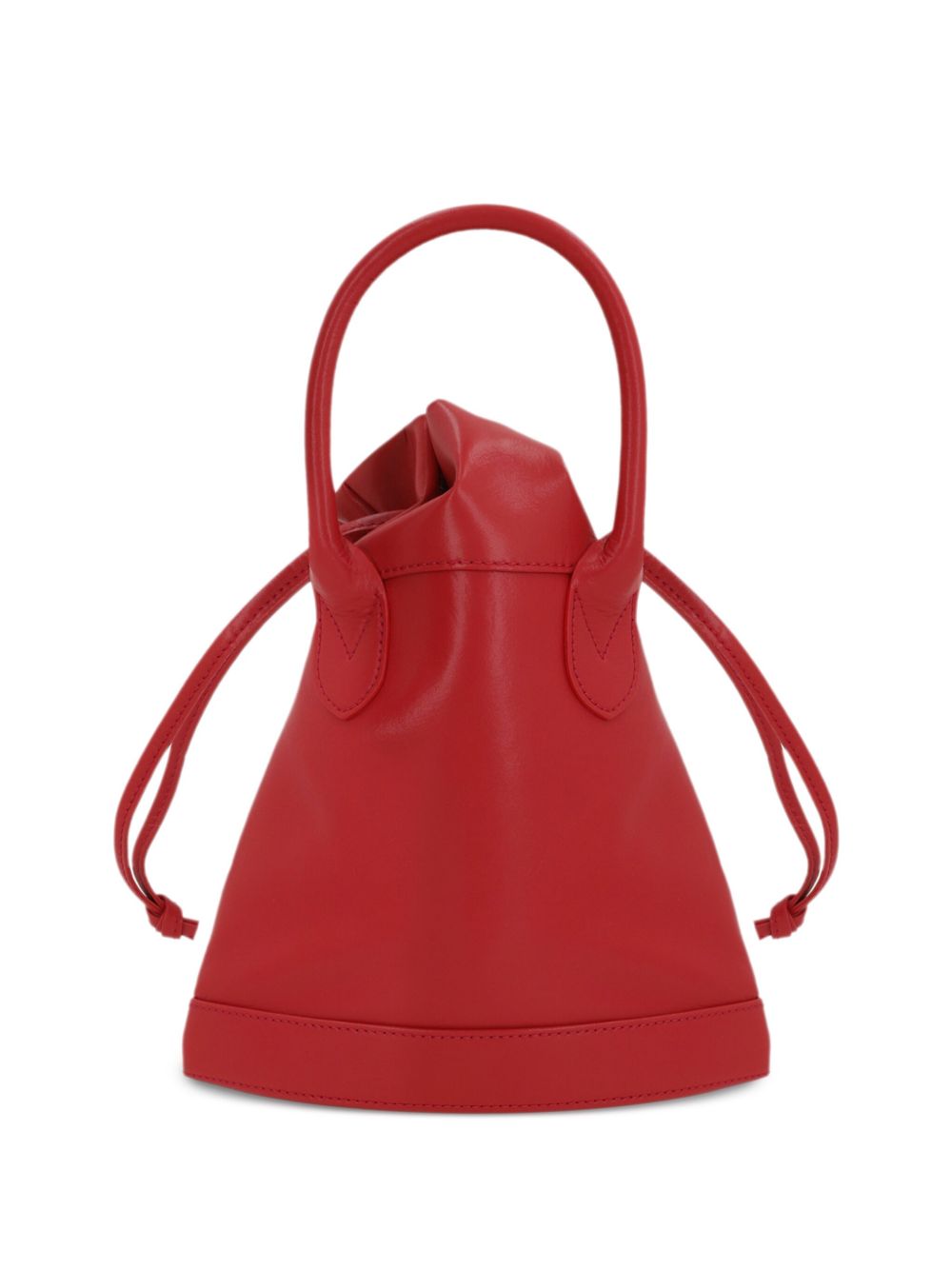 Comme Des Garçons Comme Des Garçons 皮质水桶包 - 红色