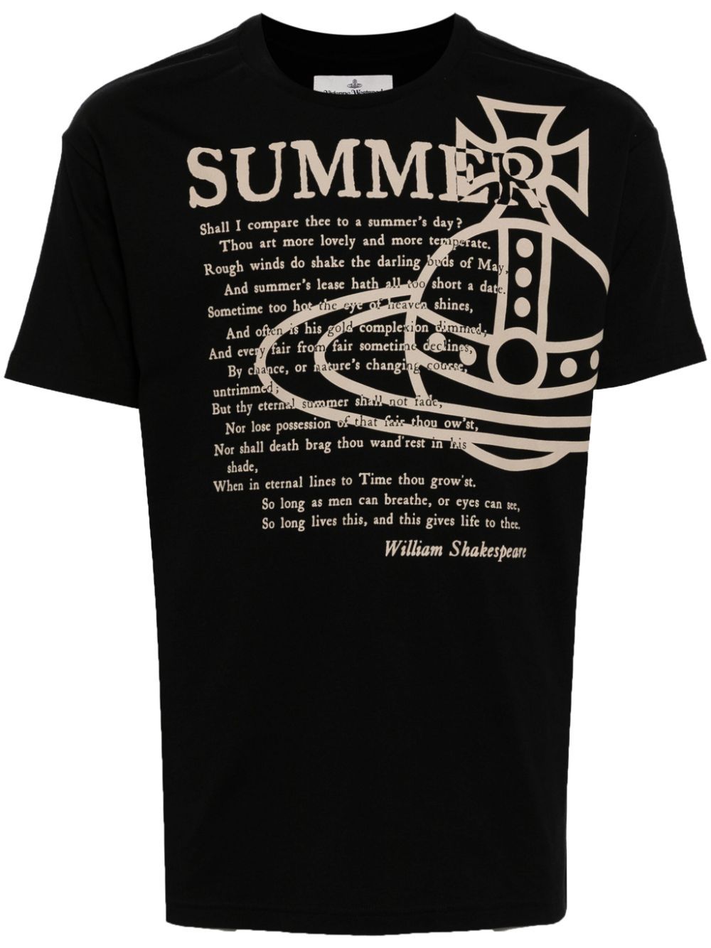 Vivienne Westwood Summer T恤 - 黑色