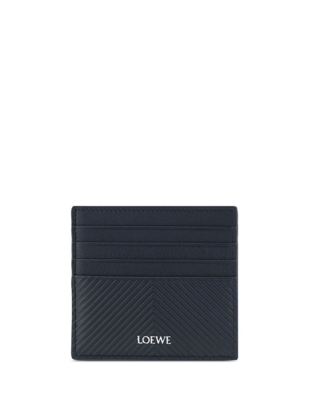 LOEWE 皮质卡夹 - 蓝色