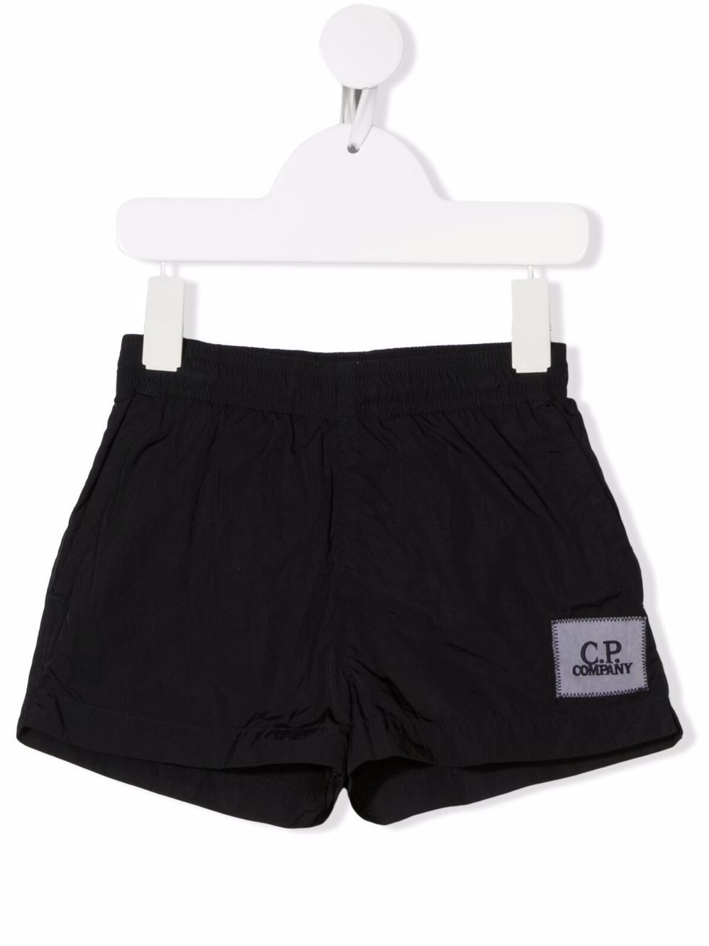C.P. Company Kids 标贴泳裤 - 蓝色