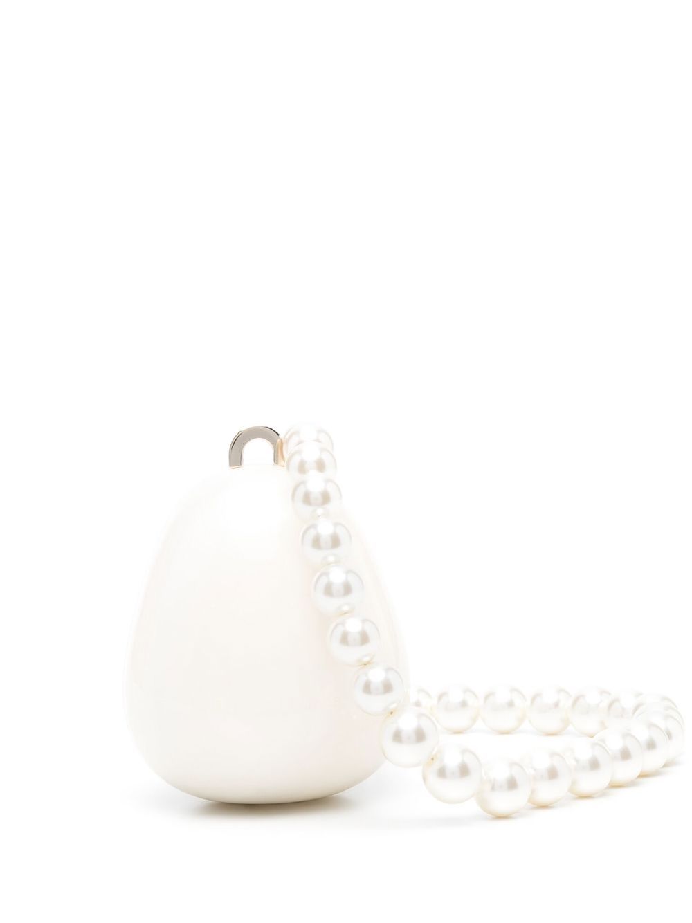 Simone Rocha Egg 珠饰手提包 - 中性色