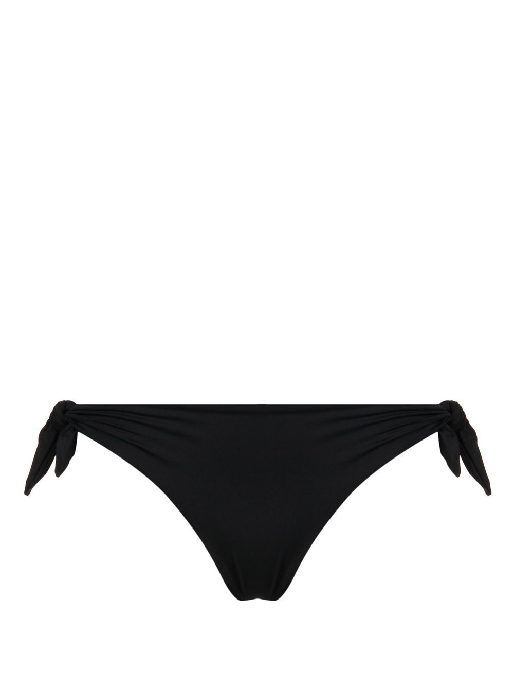 Saint Laurent 系带比基尼三角裤 - 黑色