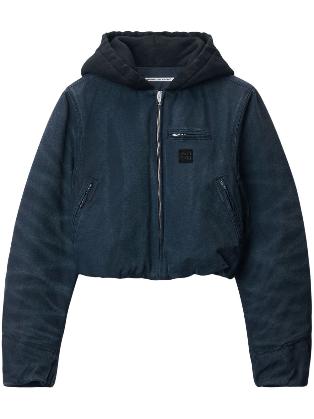 Alexander Wang 填充帆布夹克 - 蓝色
