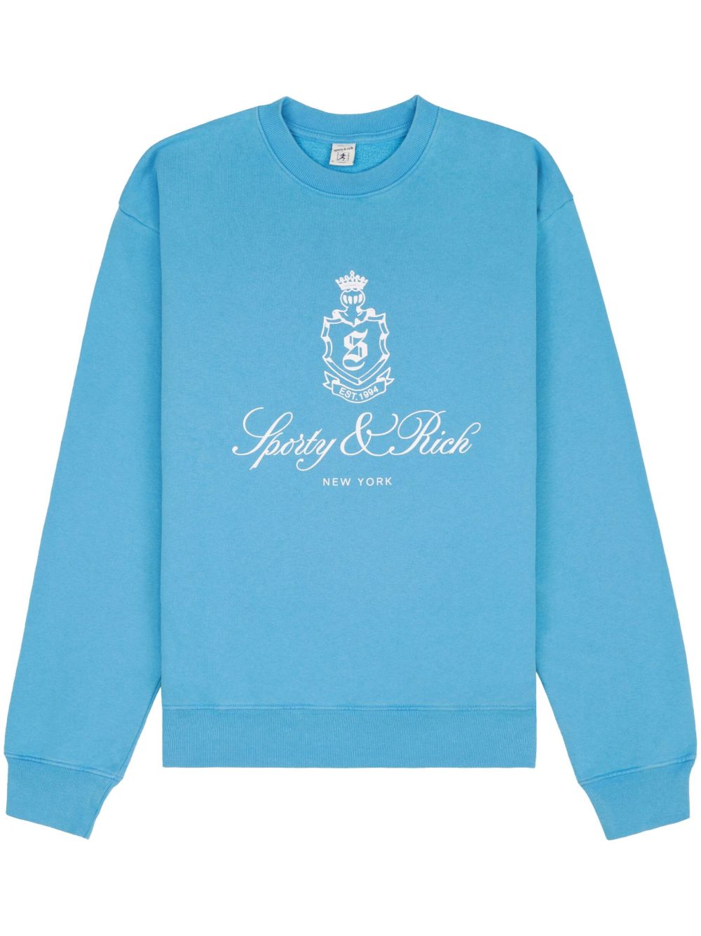 Sporty & Rich Vendôme 棉卫衣 - 蓝色