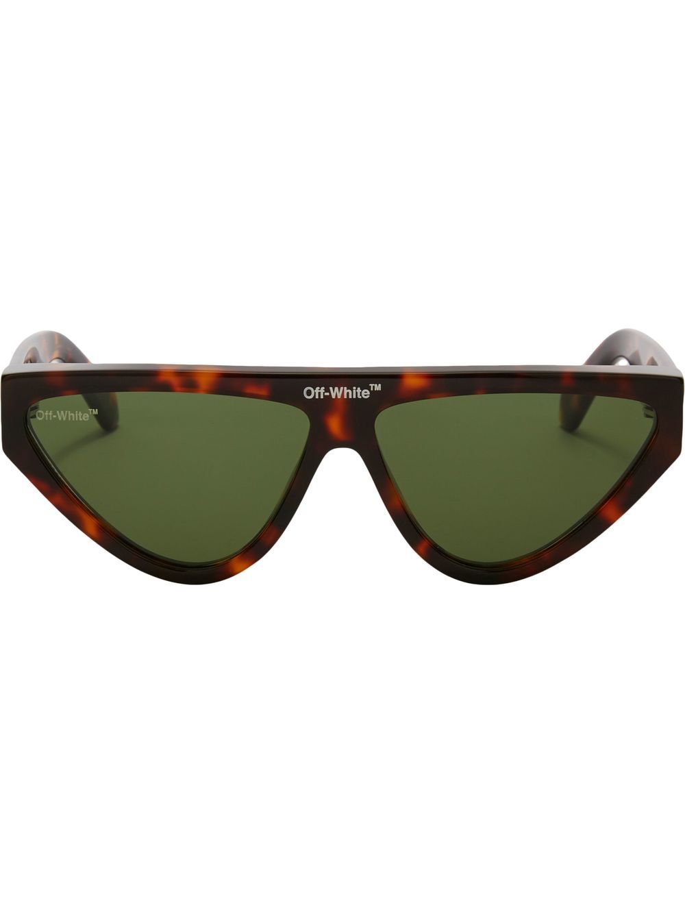 Off-White Eyewear Gustav 有色镜片太阳眼镜 - 绿色