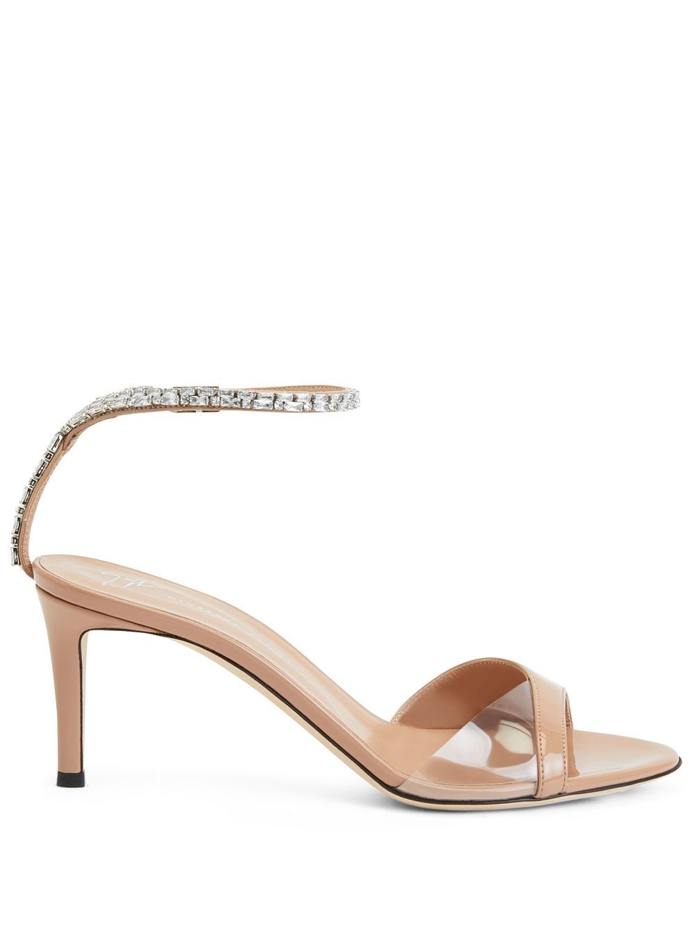Giuseppe Zanotti Leeah 晶饰凉鞋 - 中性色