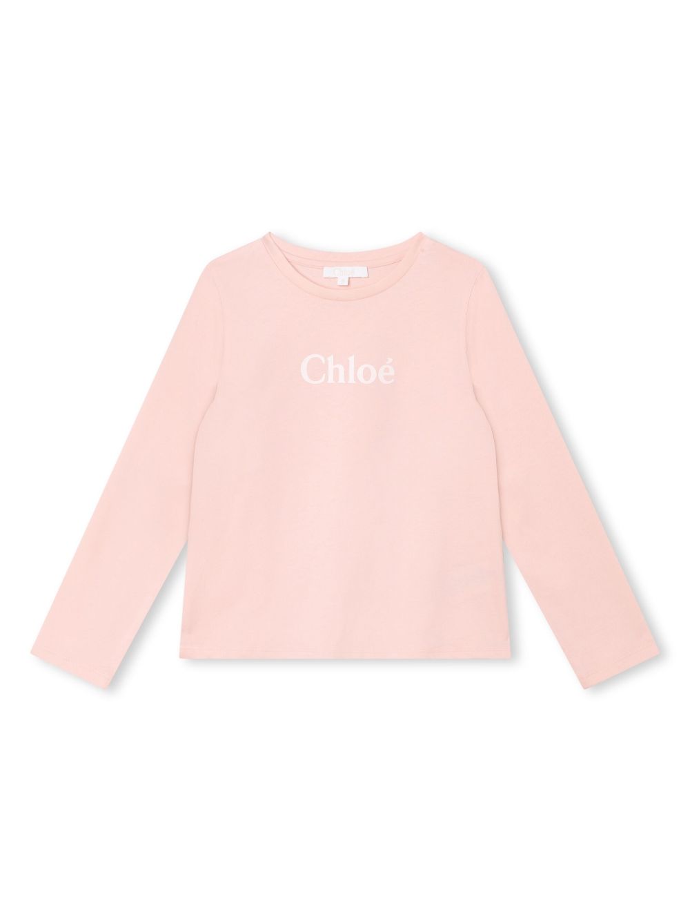 Chloé Kids 花卉印花睡裤 - 粉色