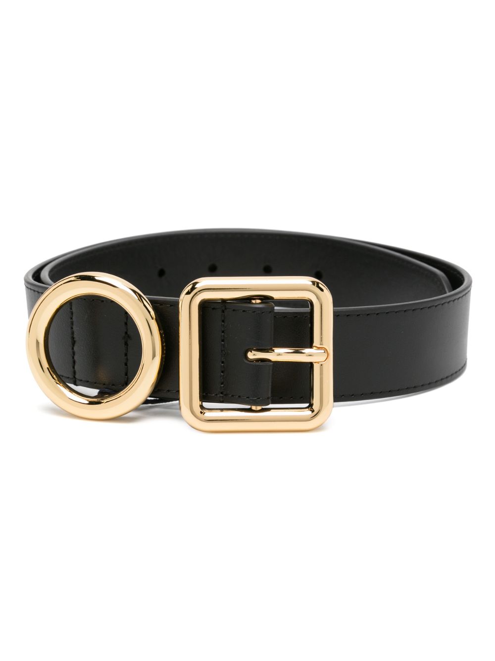 Jacquemus La Ceinture Regalo 皮质腰带 - 黑色