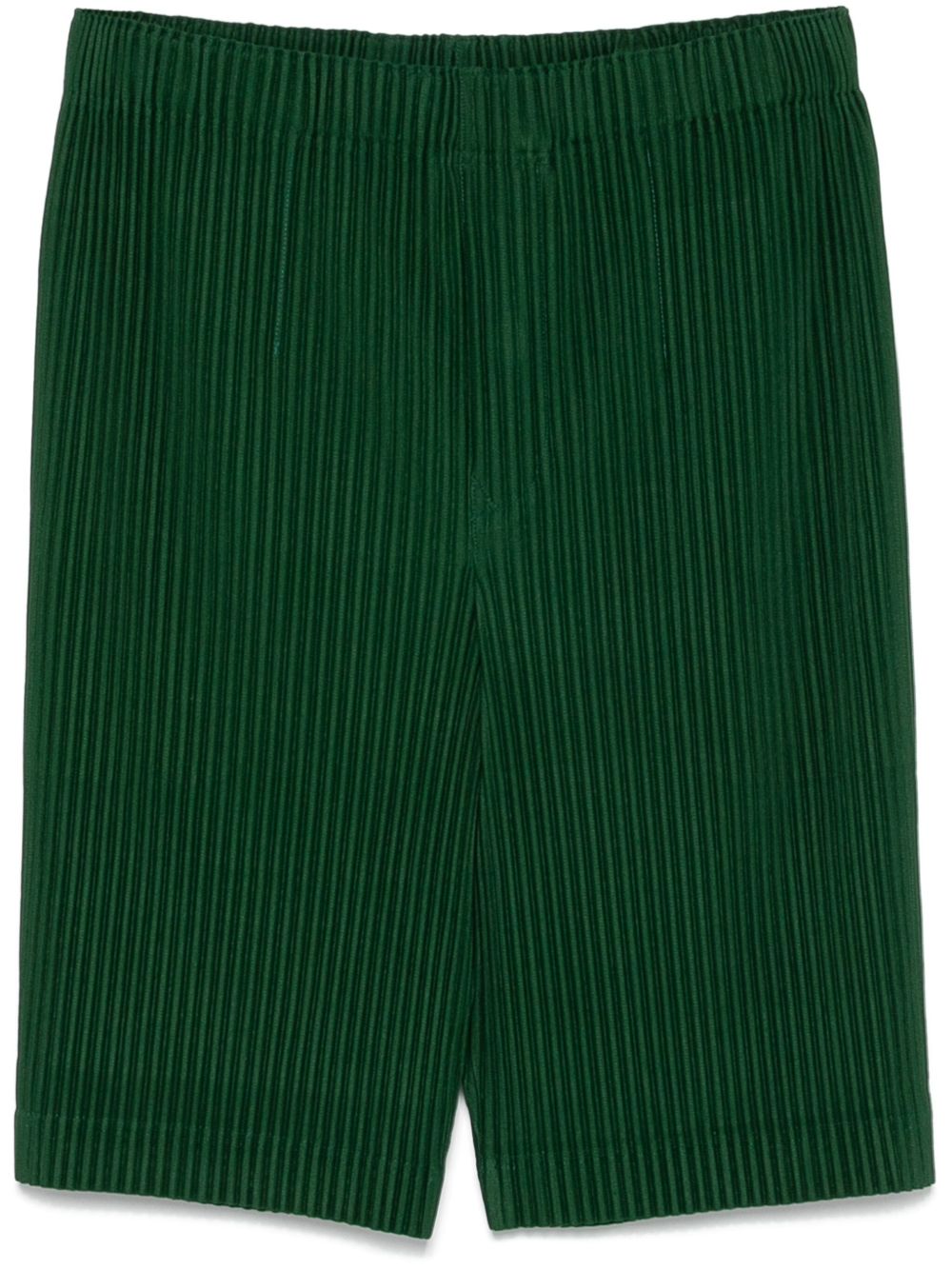 Homme Plissé Issey Miyake MC August 短裤 - 绿色