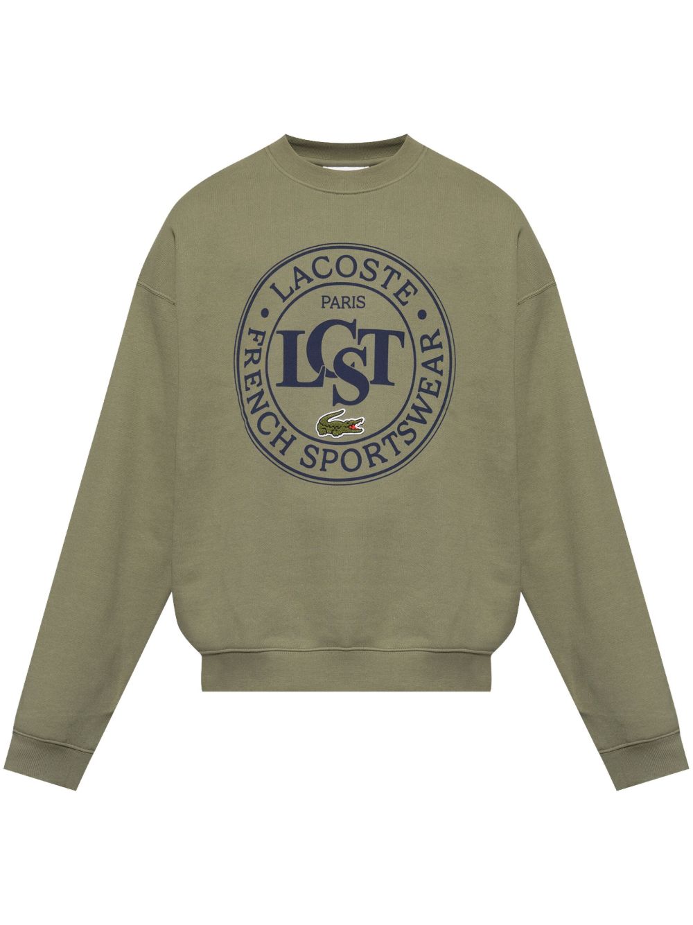 Lacoste logo标记毛衣 - 绿色
