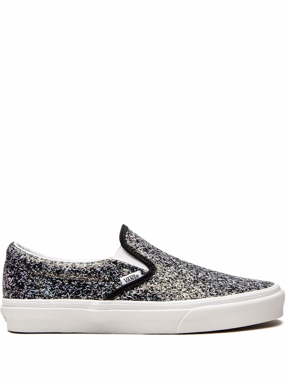 Vans "Classic Slip-On ""Shiny Party"" 板鞋" - 黑色