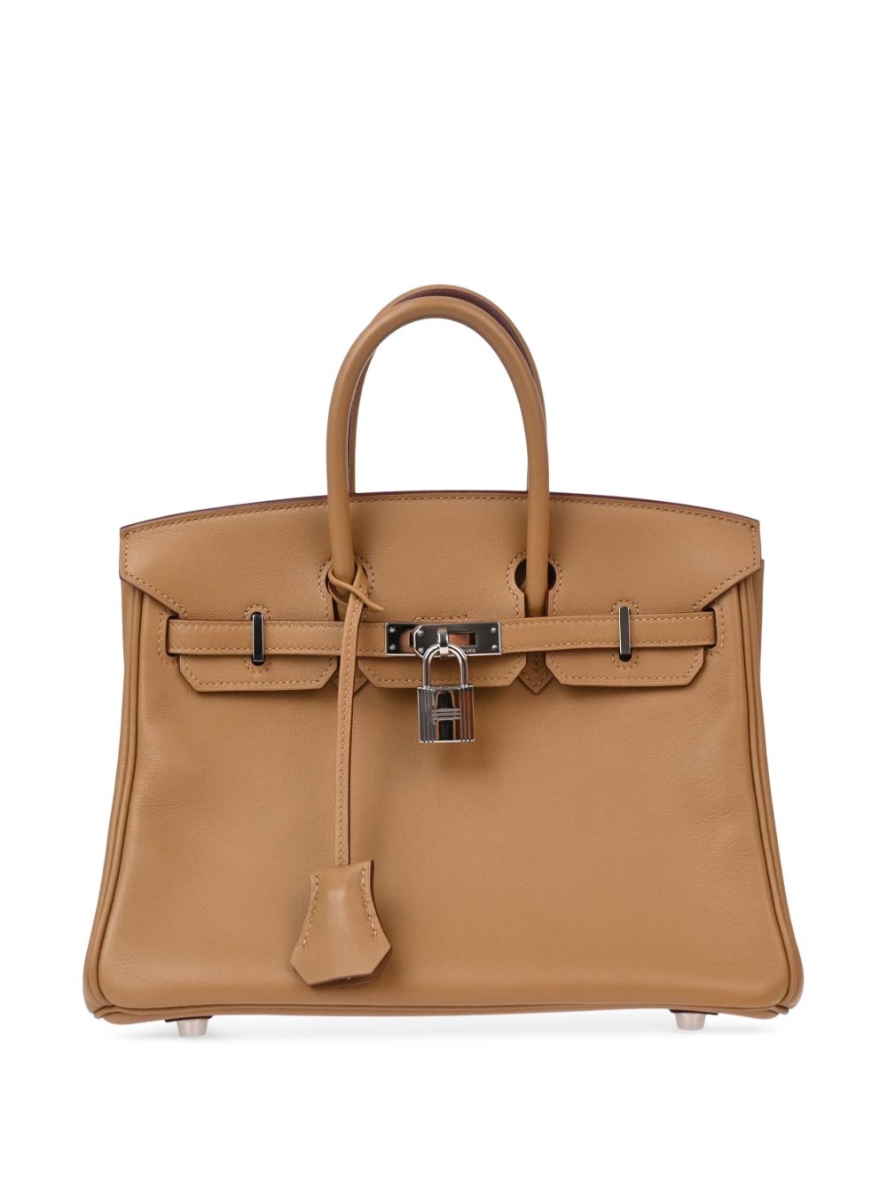 Hermès Pre-Owned Birkin 25 手提包（2009年典藏款） - 中性色