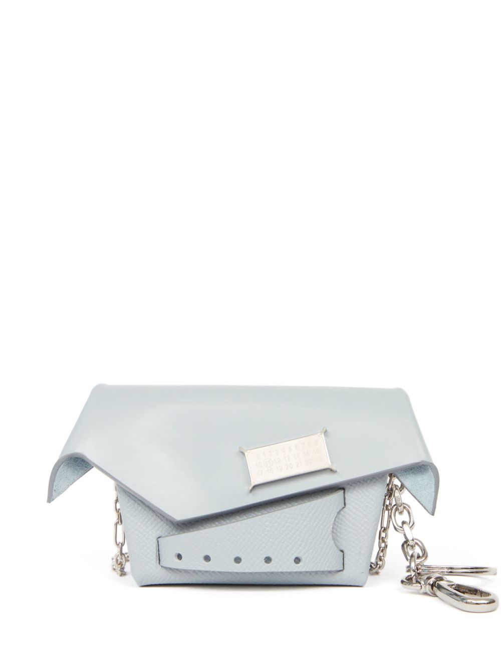Maison Margiela Snatched Classique 皮质迷你包 - 蓝色