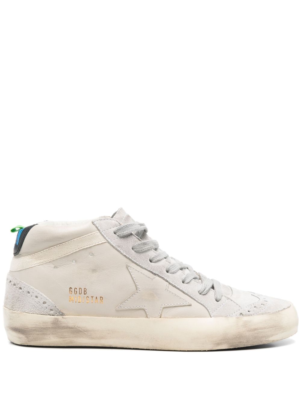 Golden Goose Mid Star 运动鞋 - 白色