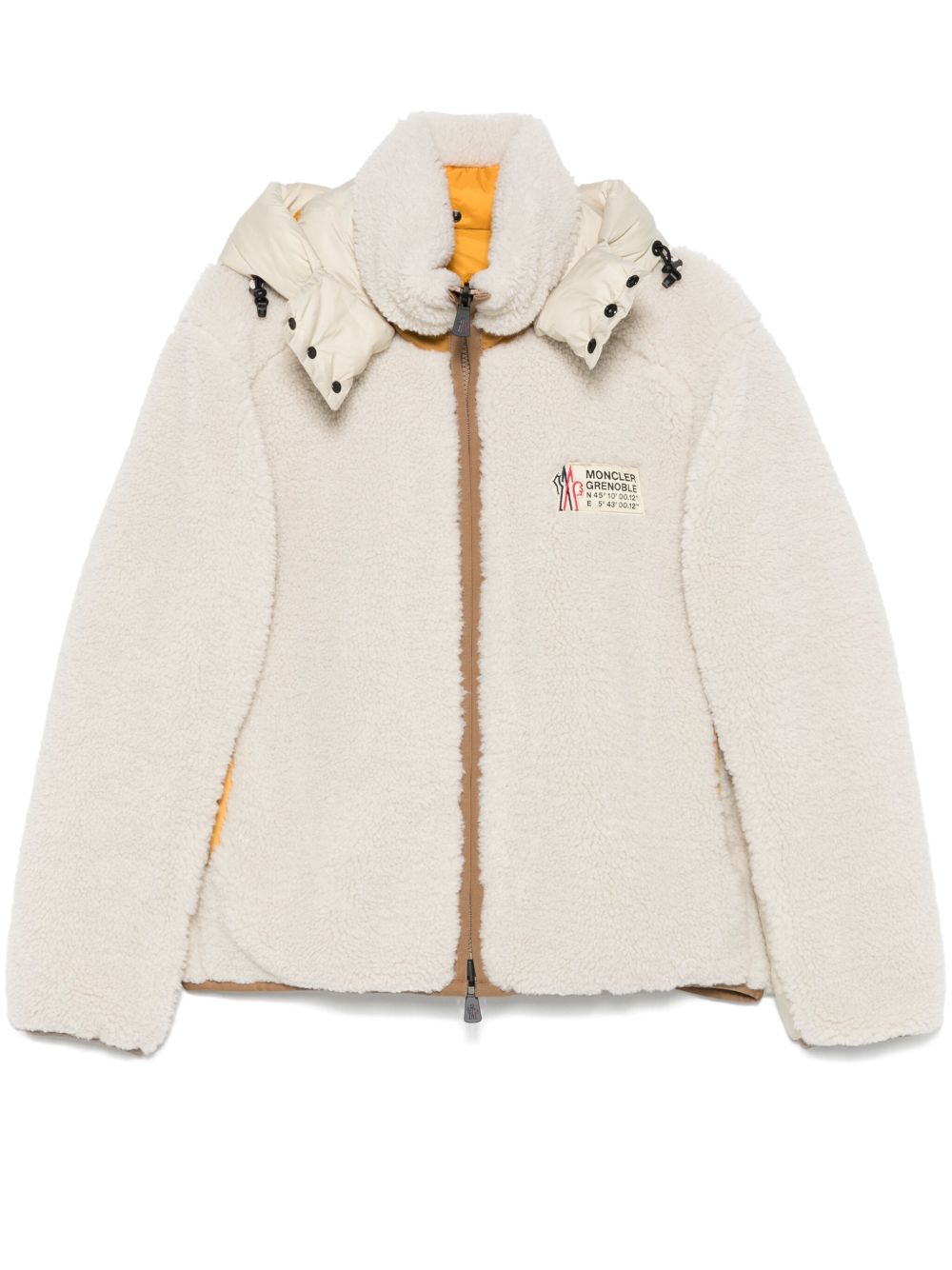 Moncler Grenoble Wengi 双面羽绒夹克 - 白色