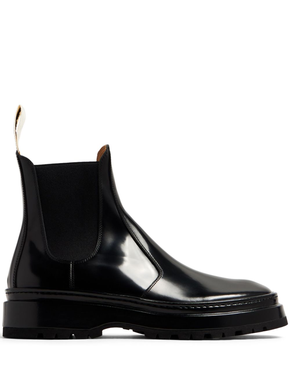 Jacquemus Les Chelsea Pavane 及踝靴 - 黑色