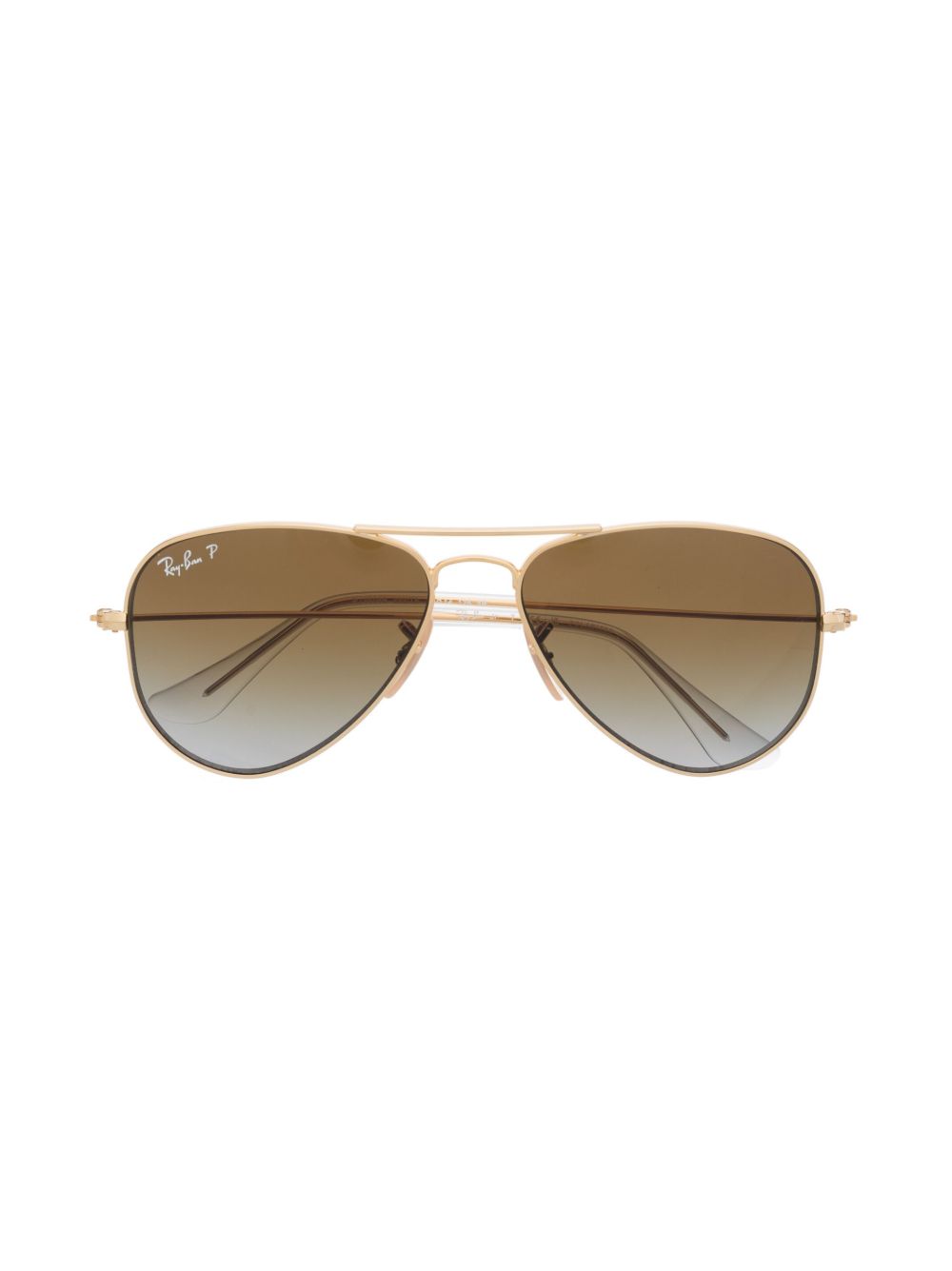 RAY-BAN JUNIOR Aviator graident sunglasses - 金色