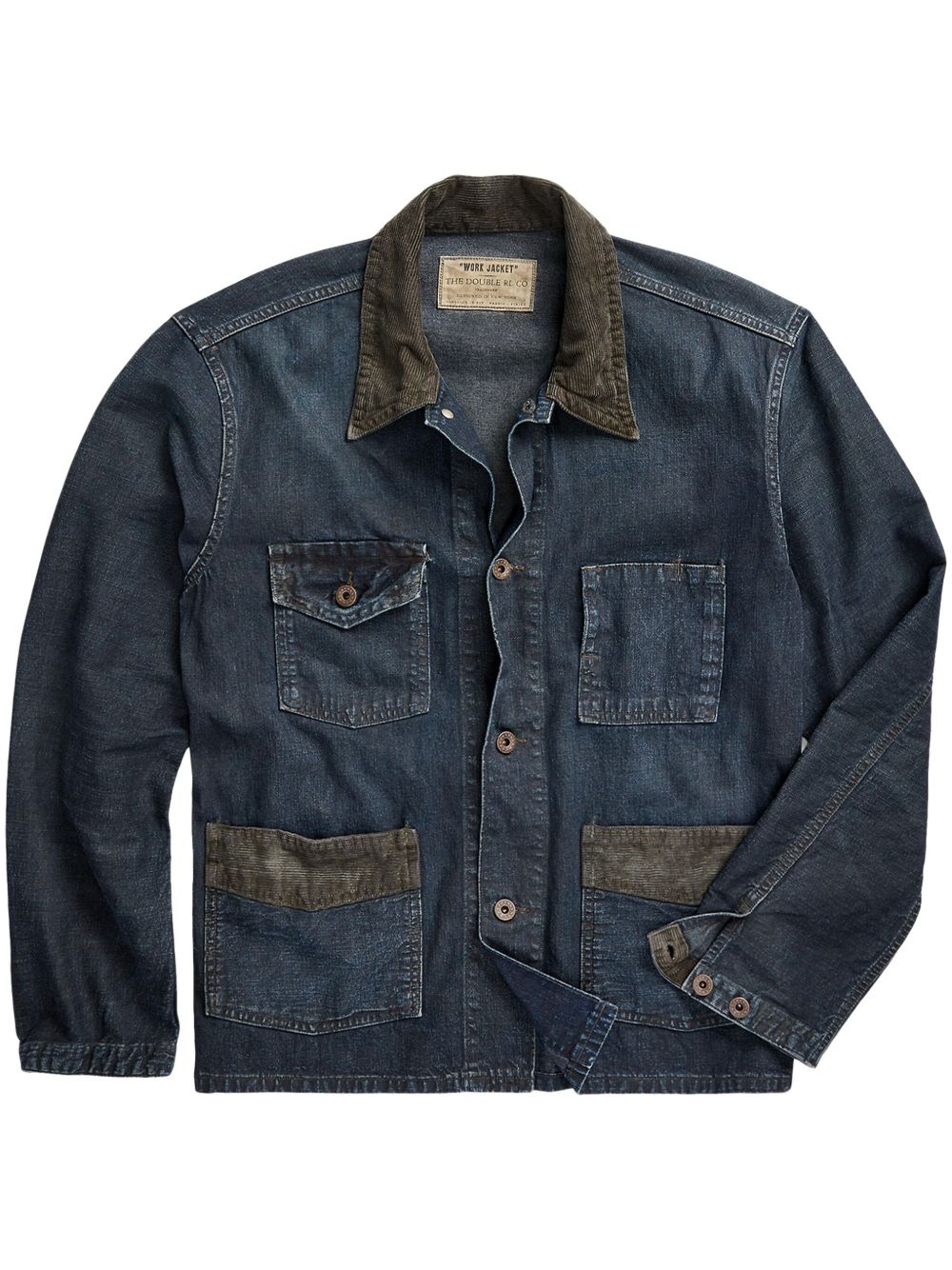 Ralph Lauren RRL 牛仔衬衫式夹克 - 蓝色