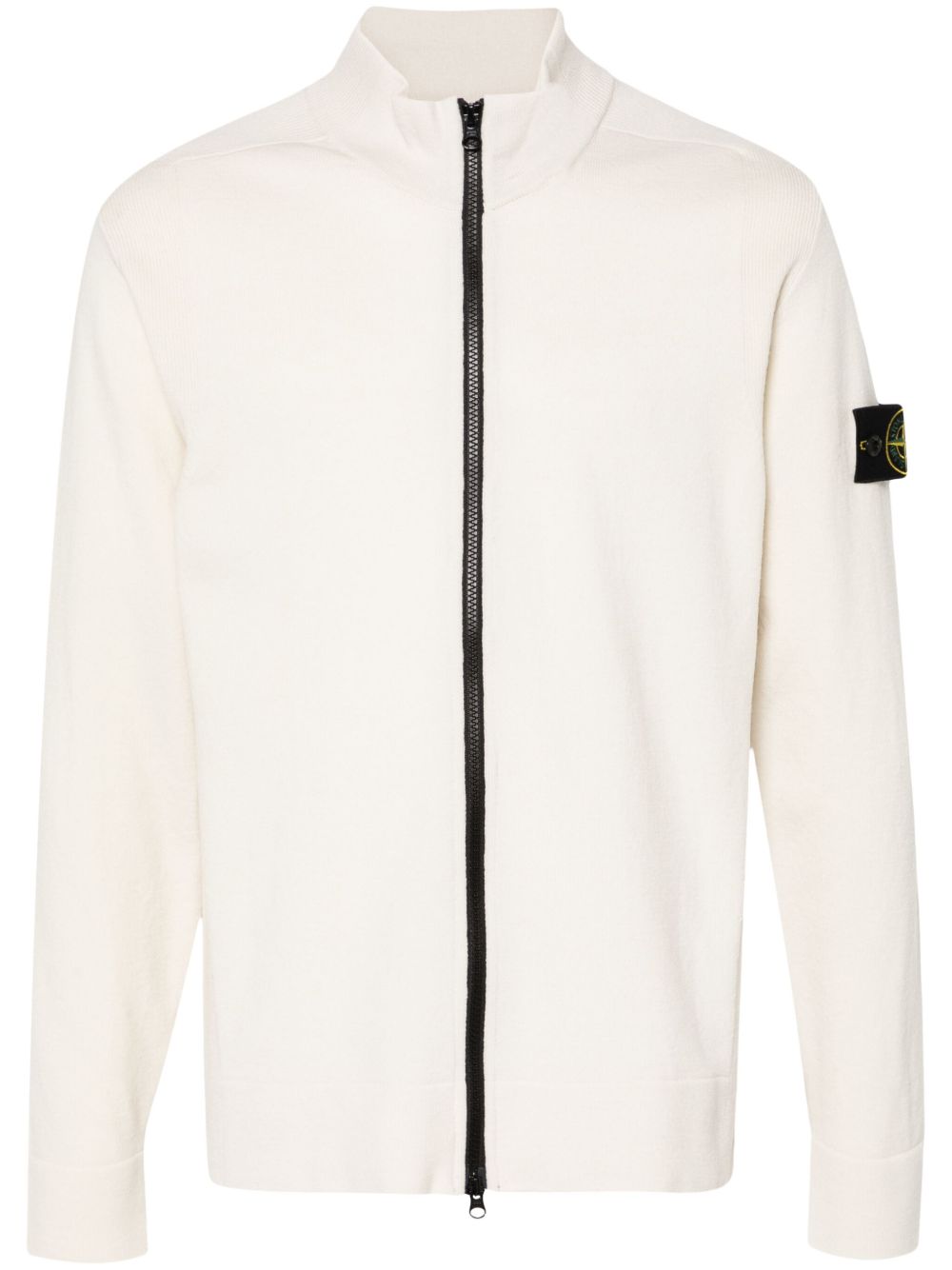 Stone Island 罗盘徽章开衫 - 中性色