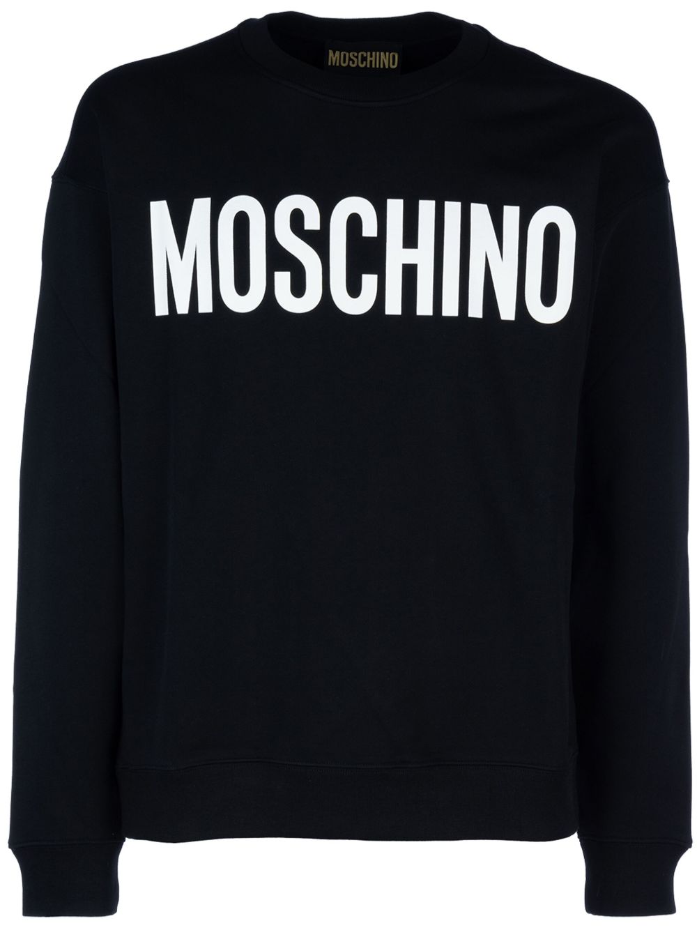 Moschino logo毛衣 - 黑色