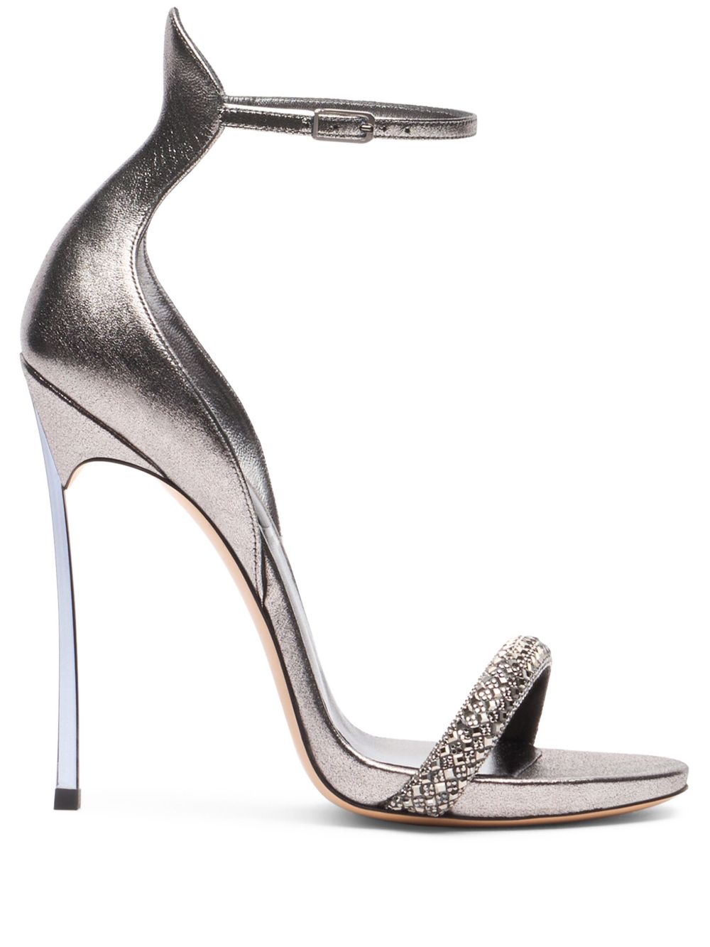 Casadei Cappa Blade Stratosphere 高跟凉鞋（12厘米） - 银色