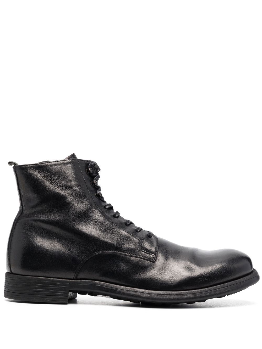 Officine Creative Chronic 系带及踝靴 - 黑色