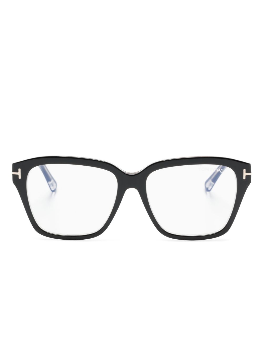 TOM FORD Eyewear Wayfarer 镜框眼镜 - 黑色