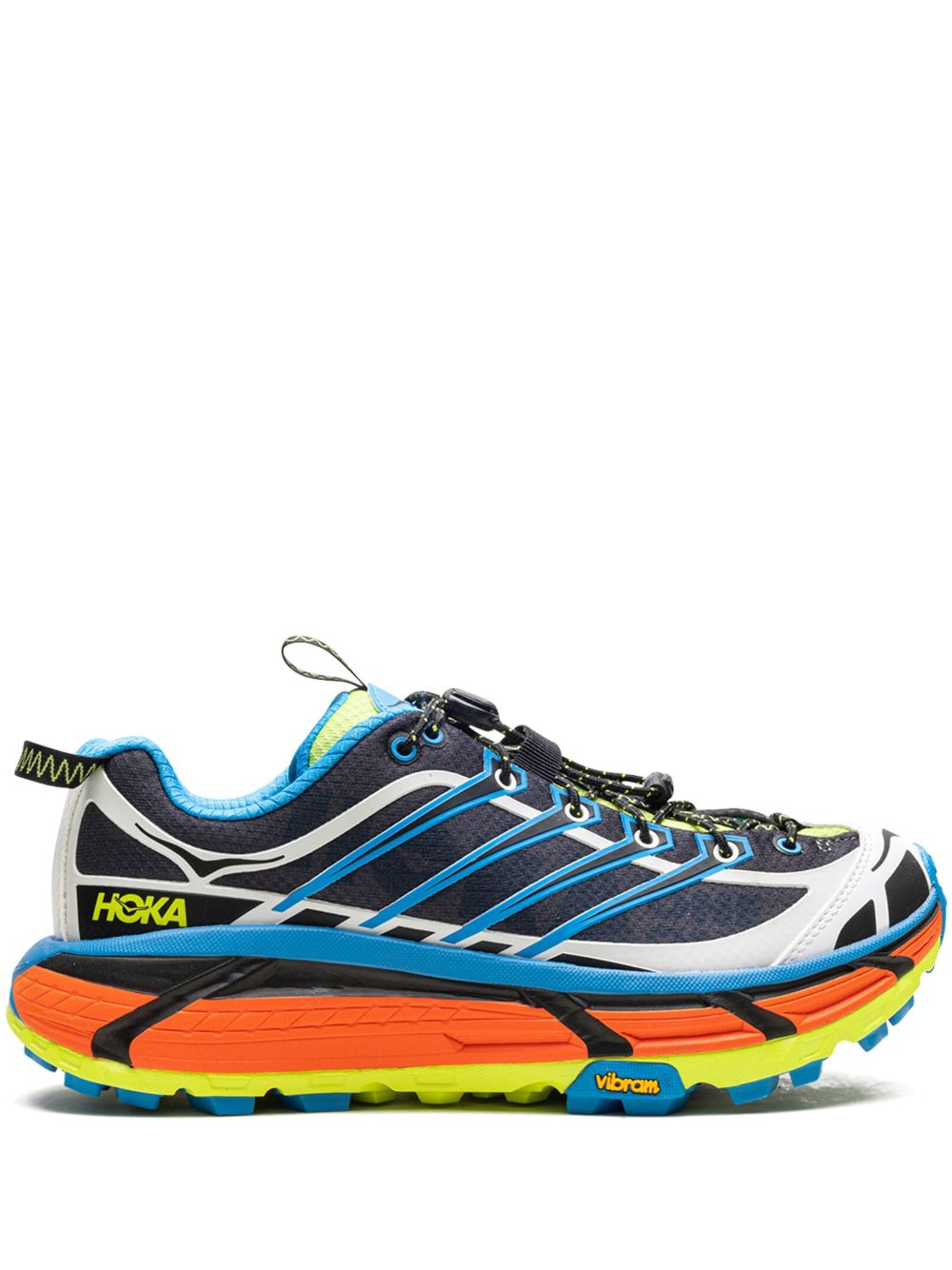 HOKA Mafate Three2 Diva Blue 运动鞋 - 蓝色