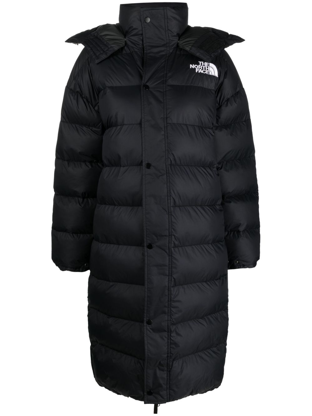 The North Face Acamarachi logo刺绣绗缝夹克 - 黑色