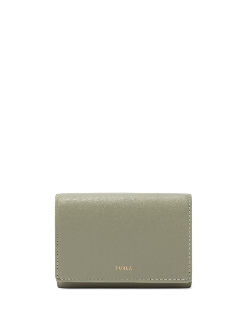 Furla 皮质翻盖钱包 - 绿色