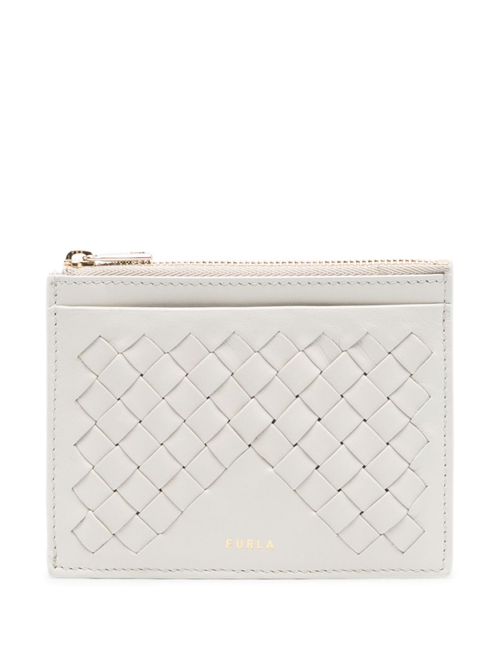 Furla Gerla 皮质卡夹 - 中性色