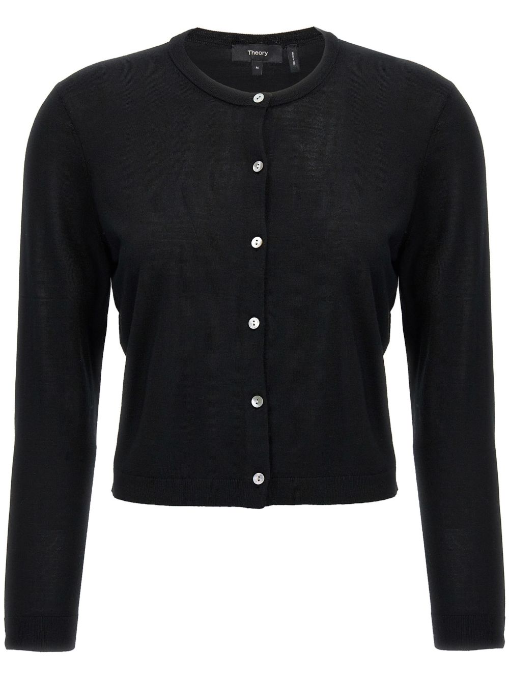 Theory Crop Cardi S' 开衫 - 黑色