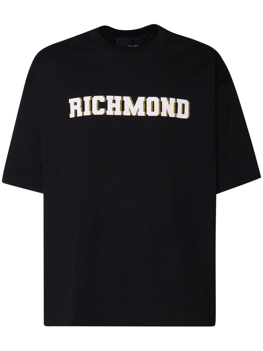 John Richmond logo印花T恤 - 黑色