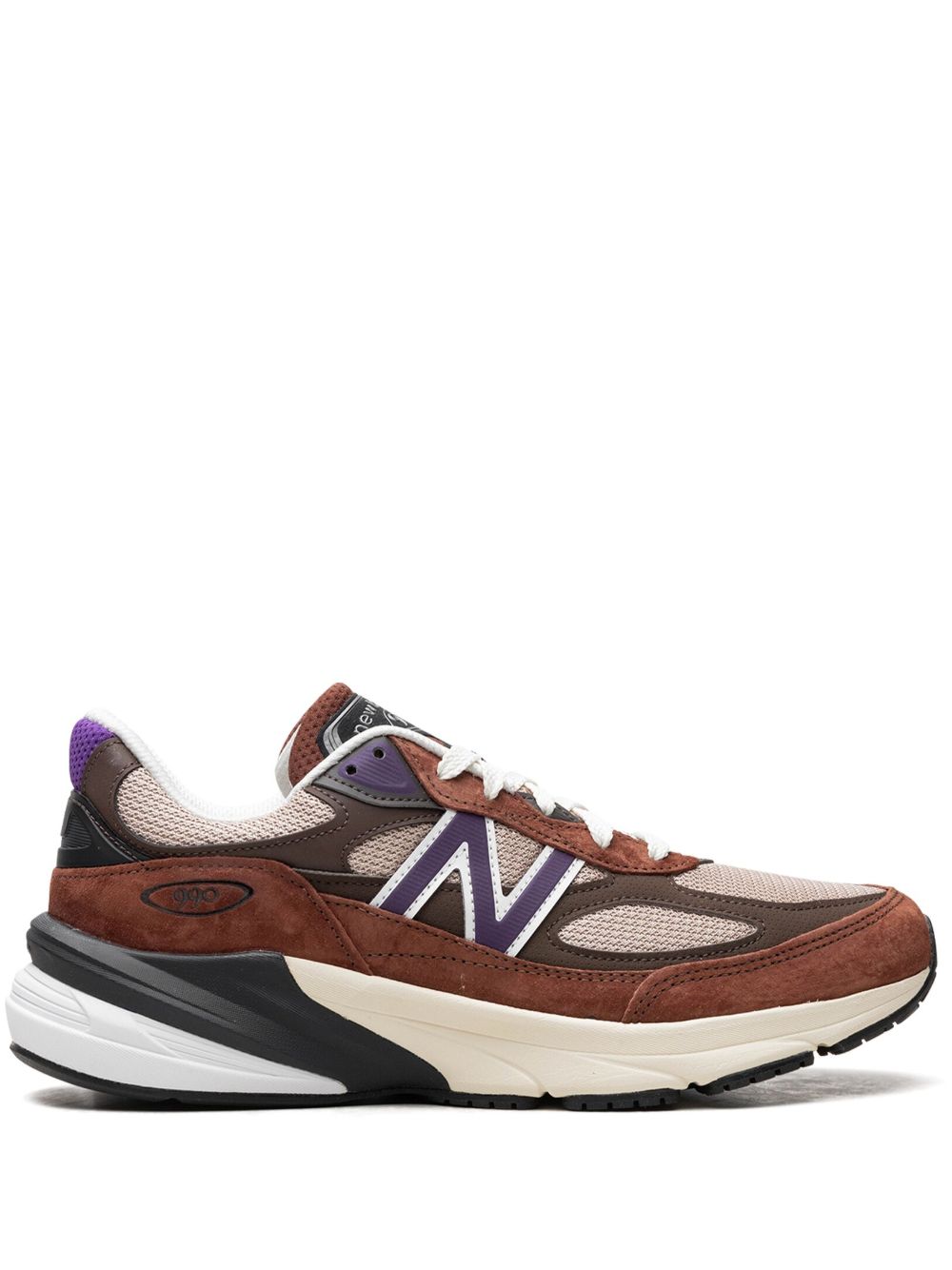 New Balance 990v6 Made in USA - Rich Oak/Cosmic Grape 运动鞋 - 褐色