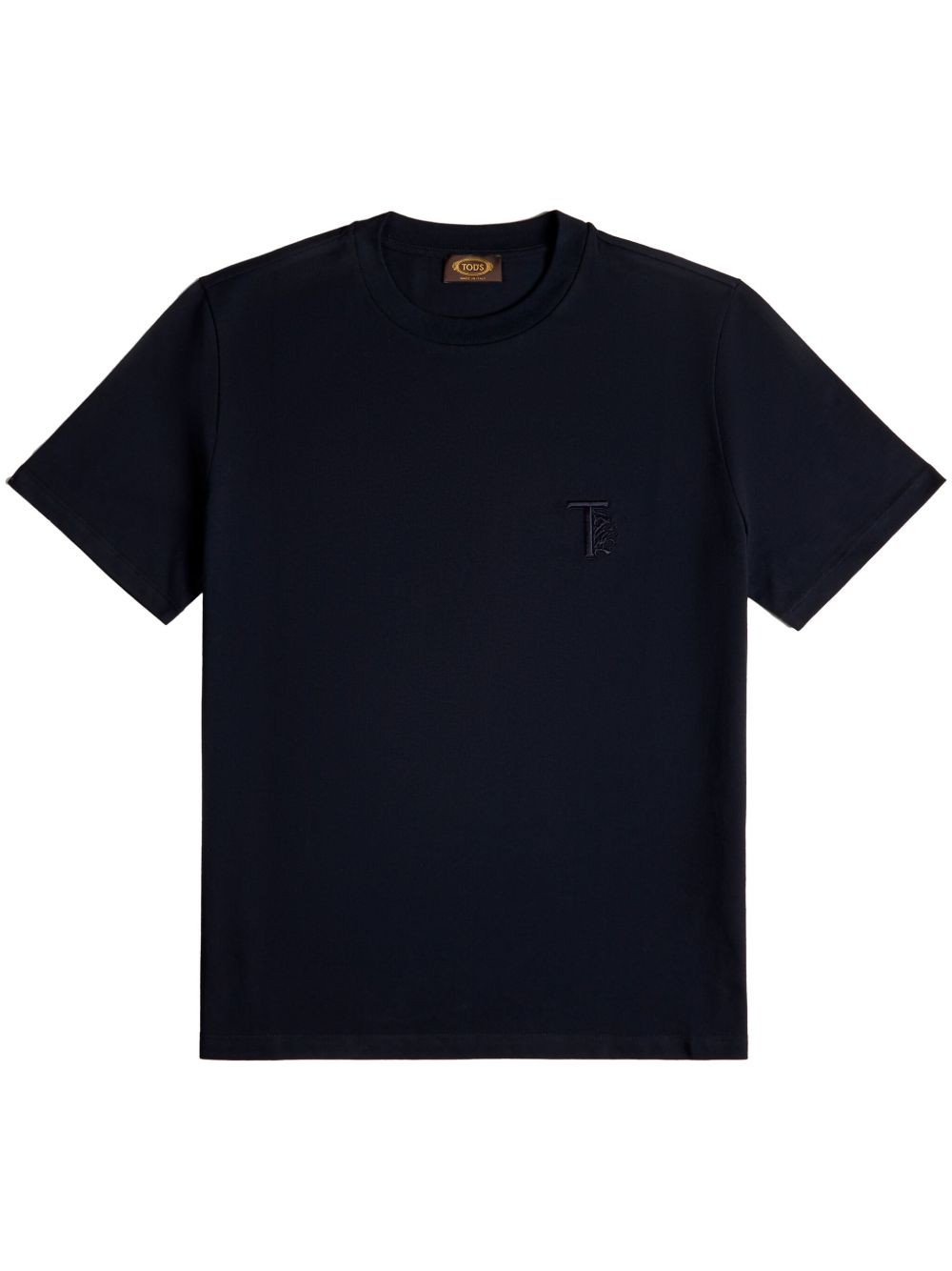 Tod's Leo 棉T恤 - 蓝色