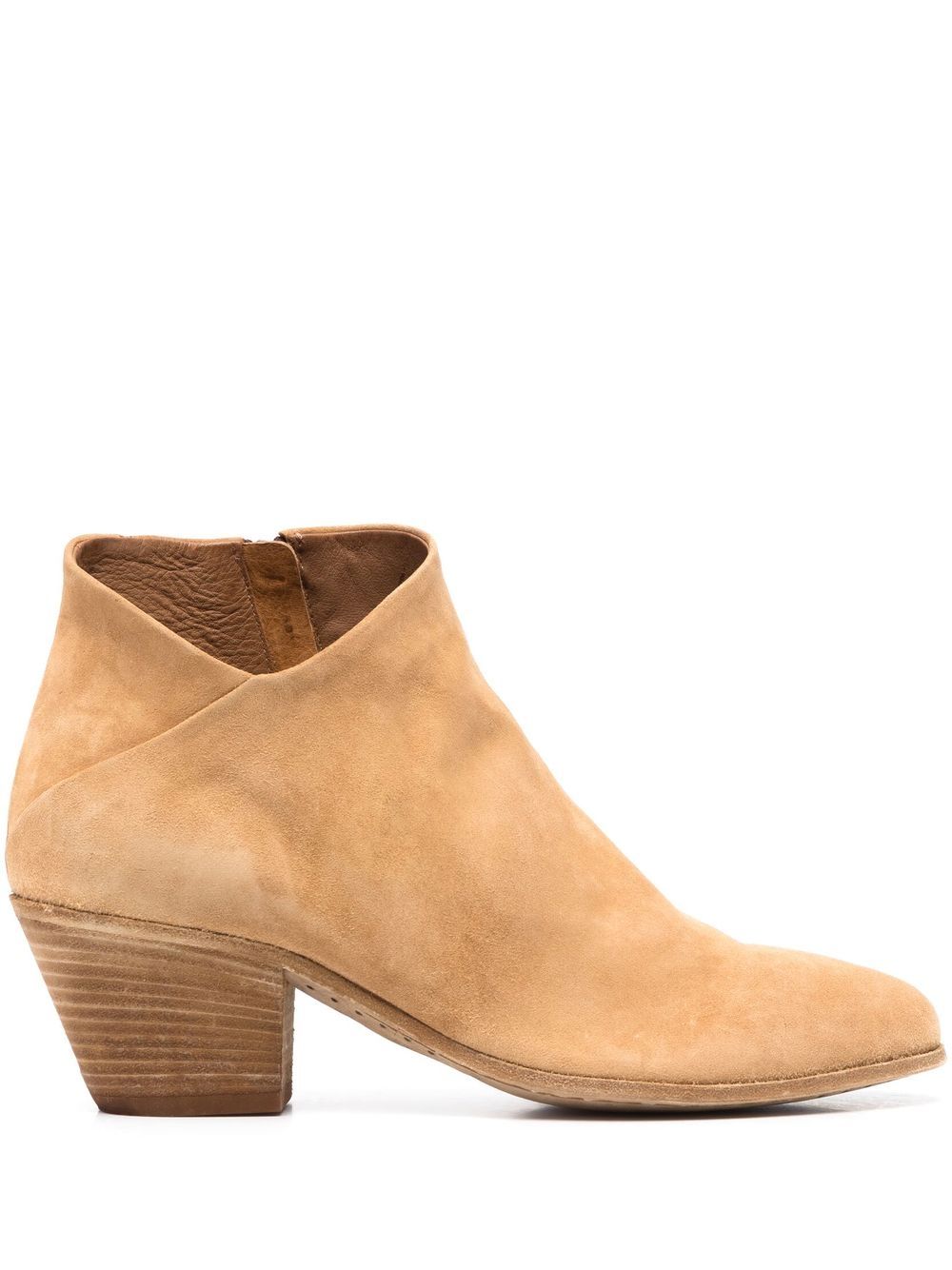 Officine Creative Shirlee 002 绒面皮及踝靴 - 中性色