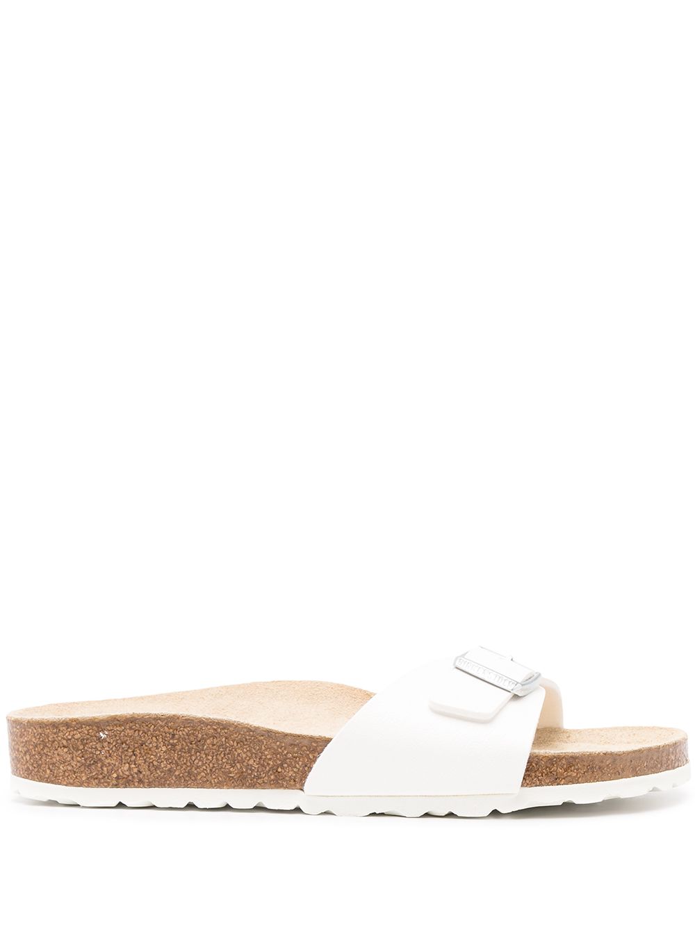 Birkenstock 单扣环凉鞋 - 白色