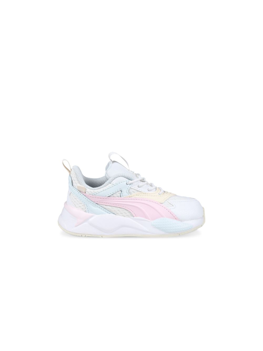 Puma Kids Trinity 拼接运动鞋 - 白色