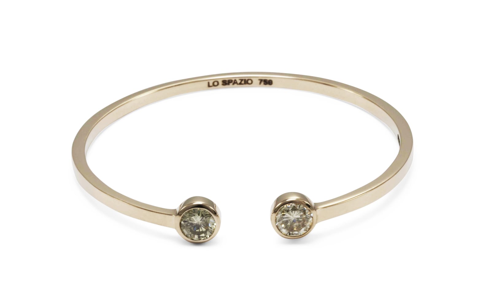 Lo Spazio Jewelry Lo Spazio White Diamond Bangle
