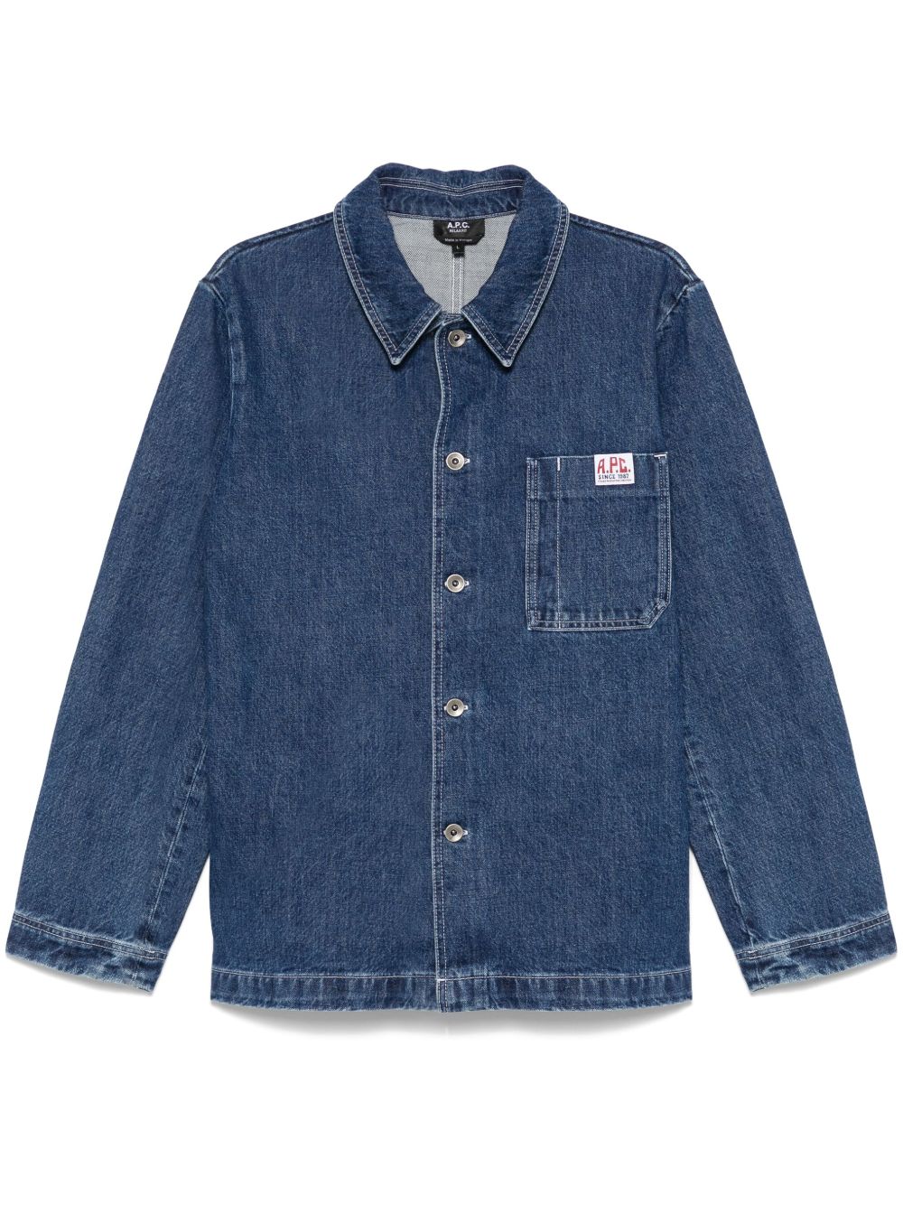 A.P.C. Ralph 衬衫 - 蓝色