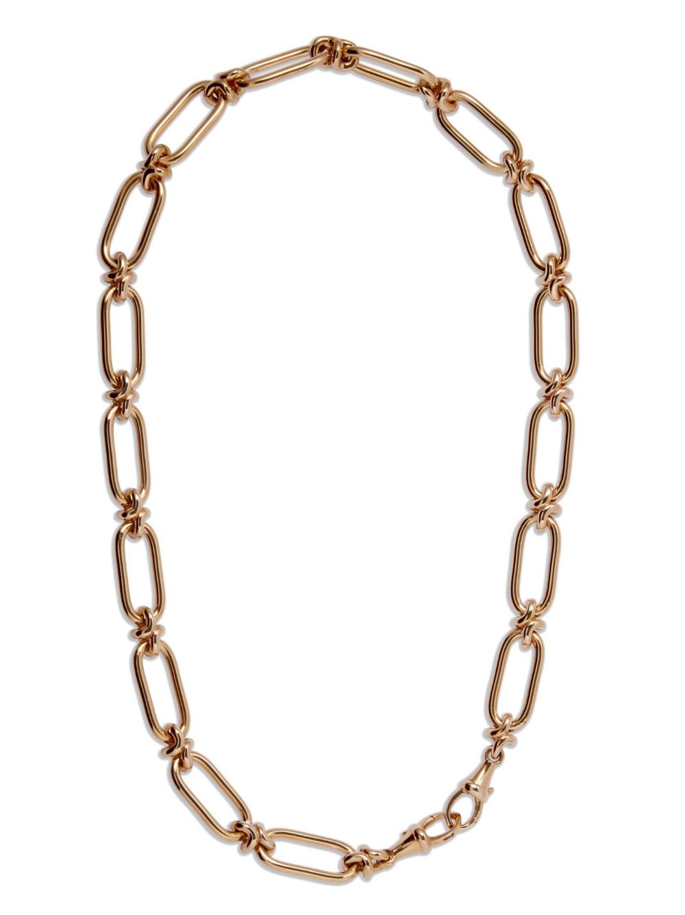 Annoushka 14K黄金 Knuckle 链式项链 - 金色